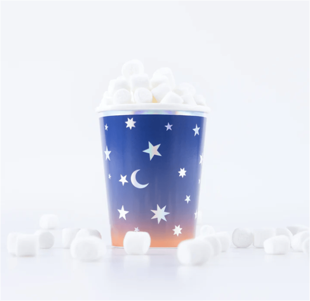 Meri Meri - Making Magic Star Cups - Make Magic Bardaklar (8Li)