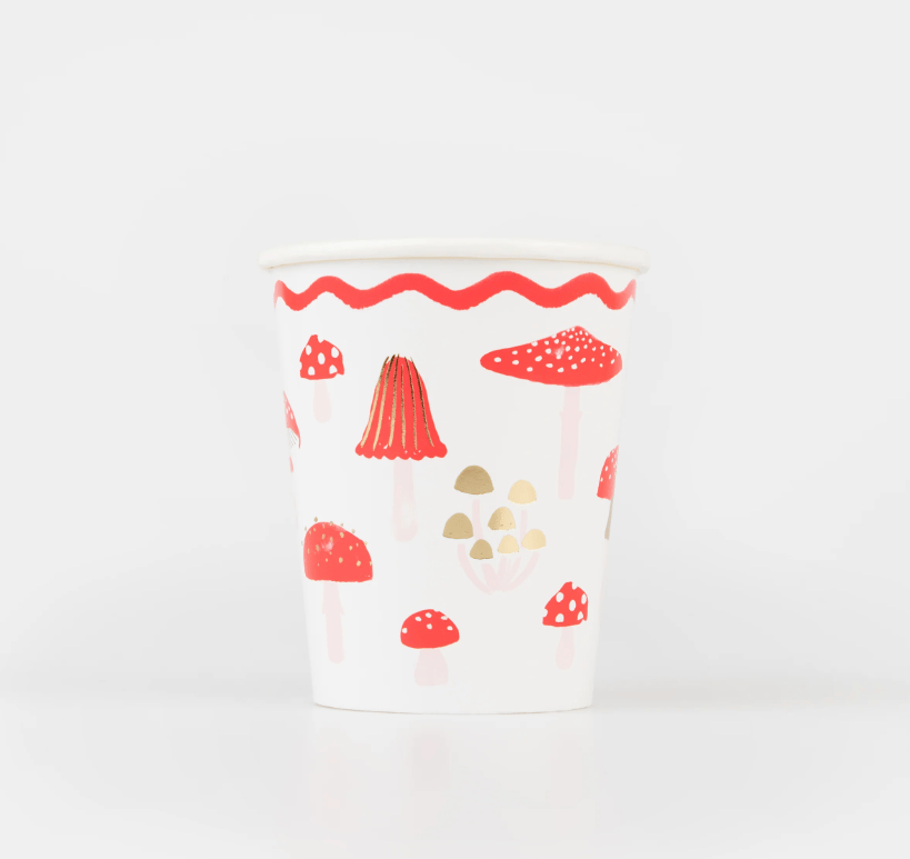 Meri Meri - Mantar Bardak - 8 Adet