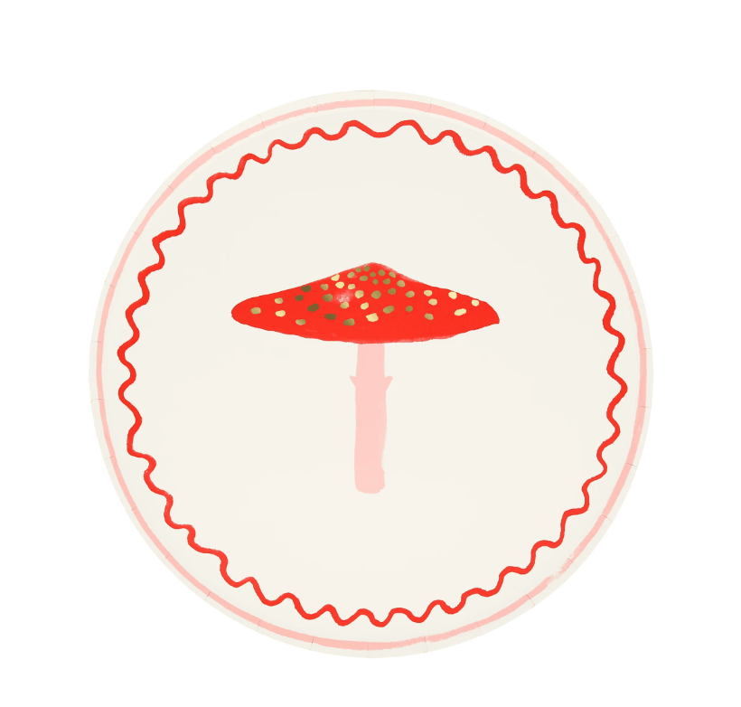 Meri Meri - Mantar Tabak - 8 Adet