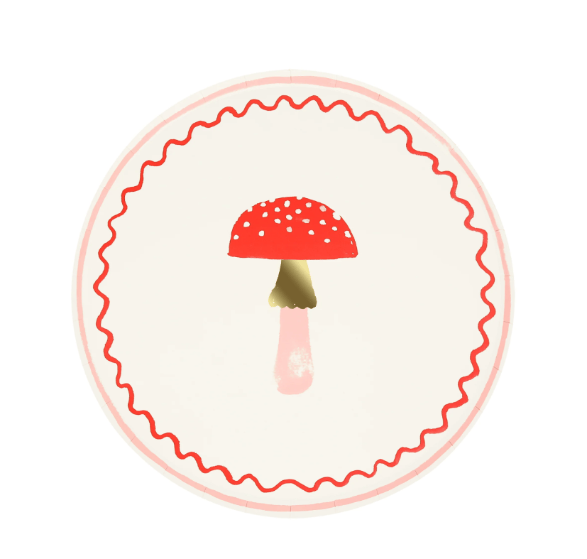 Meri Meri - Mantar Tabak - 8 Adet