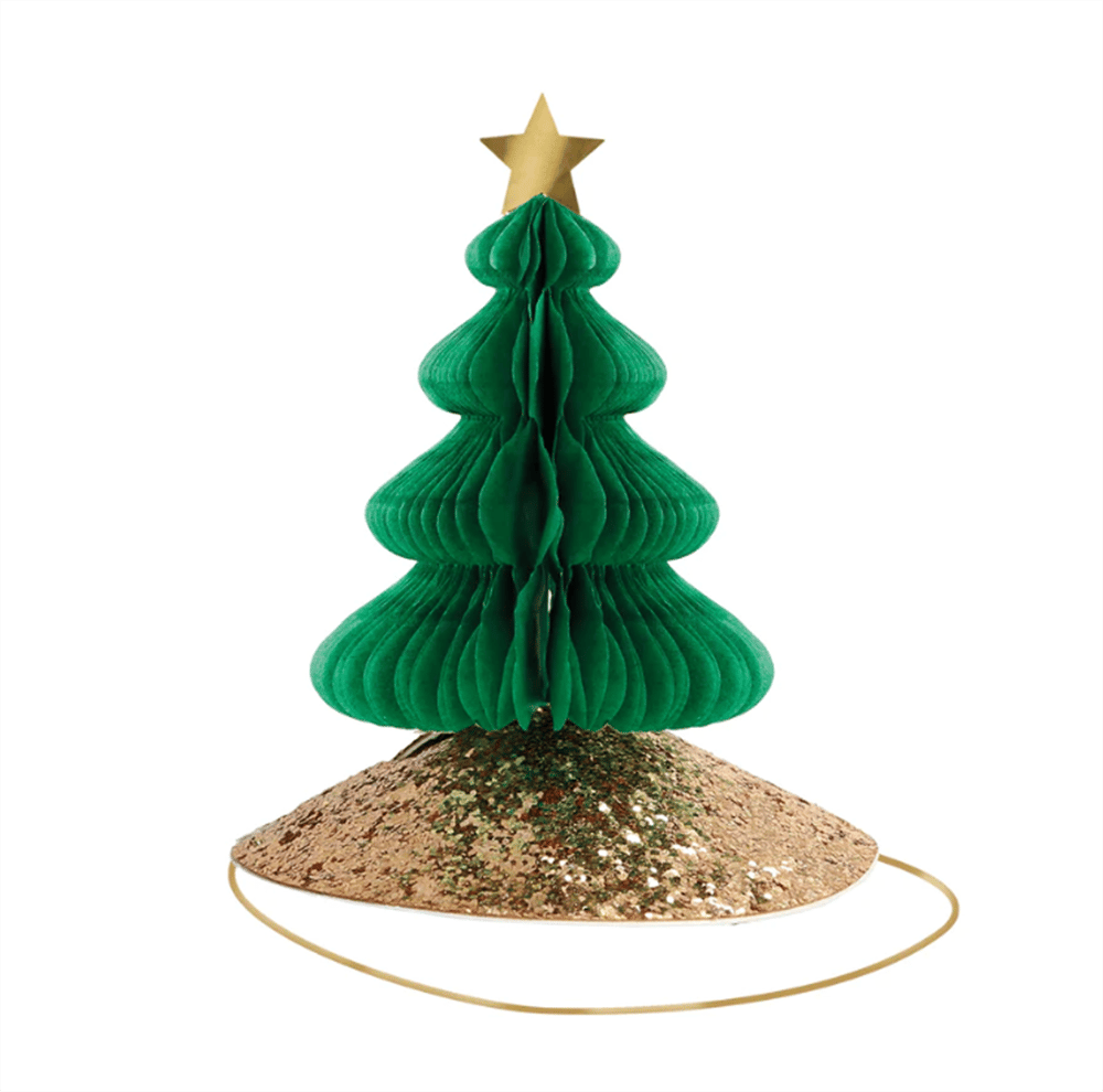 Meri Meri - Mixed Christmas Party Hats - Karışık Yeni Yıl Parti Şapkaları - 6Lı