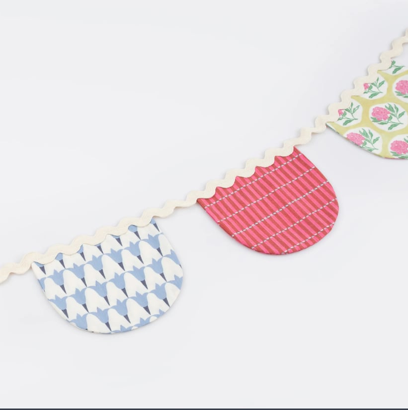 Meri Meri - Molly Mahon Fabric Garland - Molly Mahon Kumaş Asılan Süs