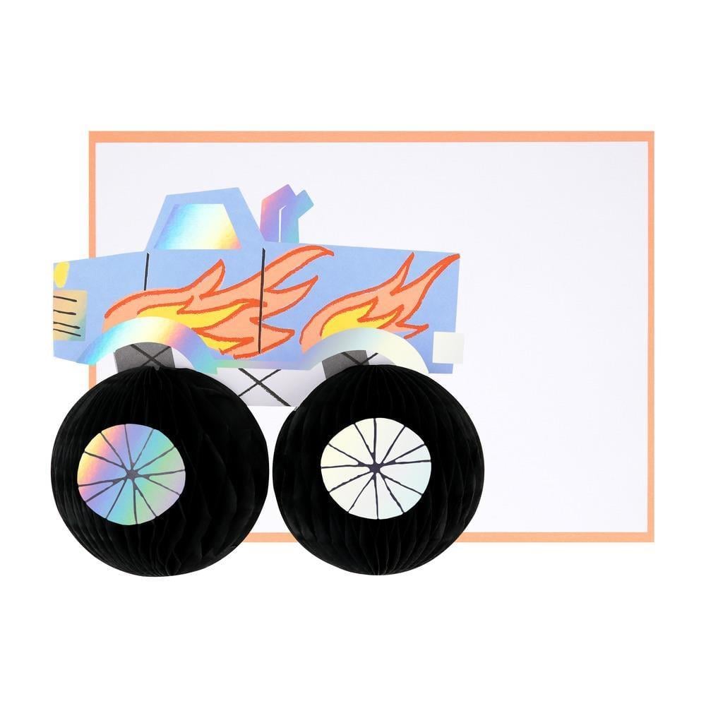 Meri Meri - Monster Truck Tebrik Kartı