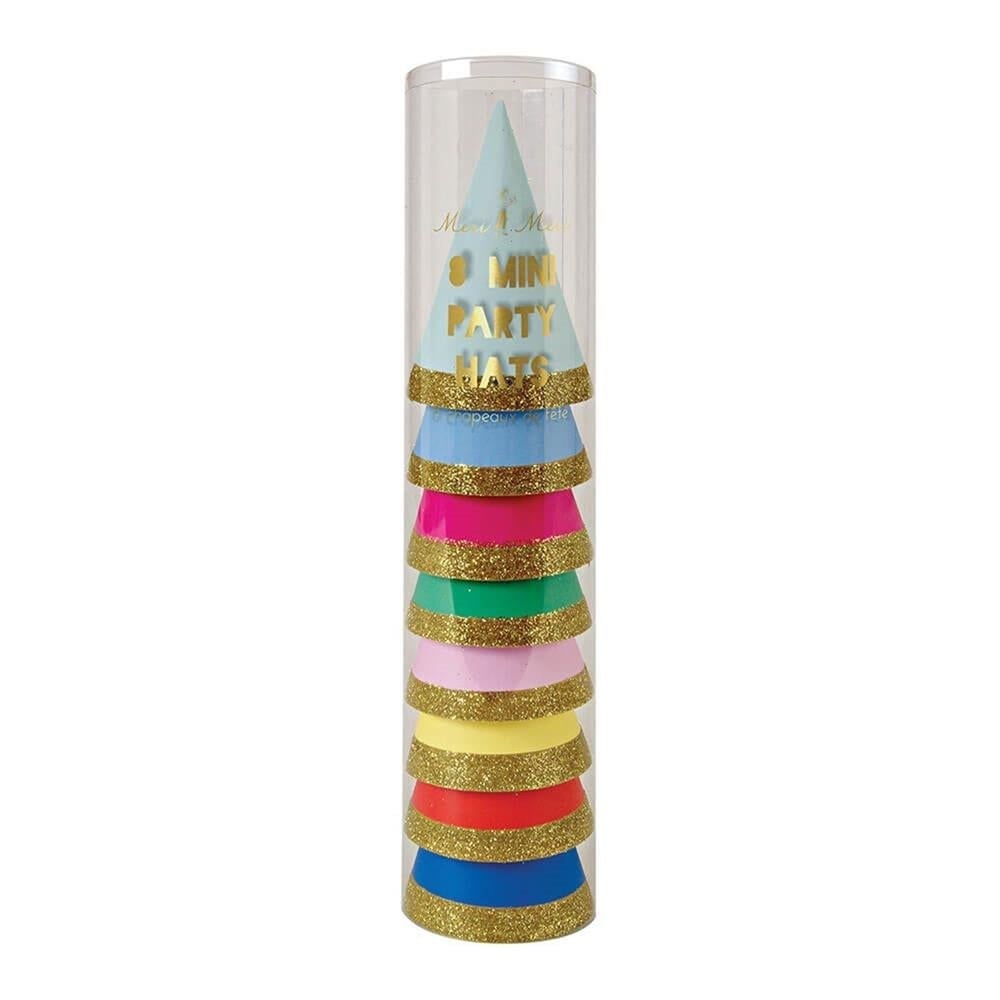 Meri Meri - Multicolor Mini Party Hats - Mini Parti Şapkaları - Çok Renkli