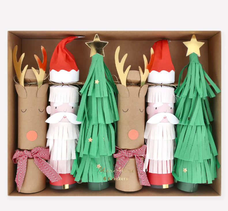 Meri Meri - Noel Baba Sürpriz Toplar - 6 Adet