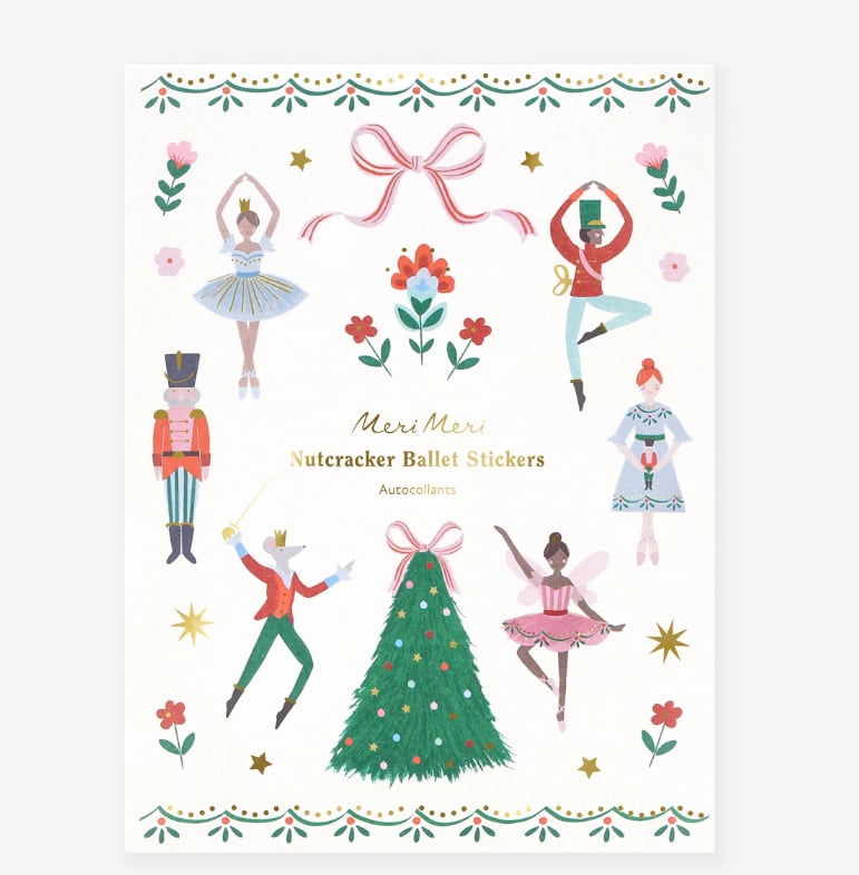 Meri Meri - Nutcracker Bale Sticker Seti