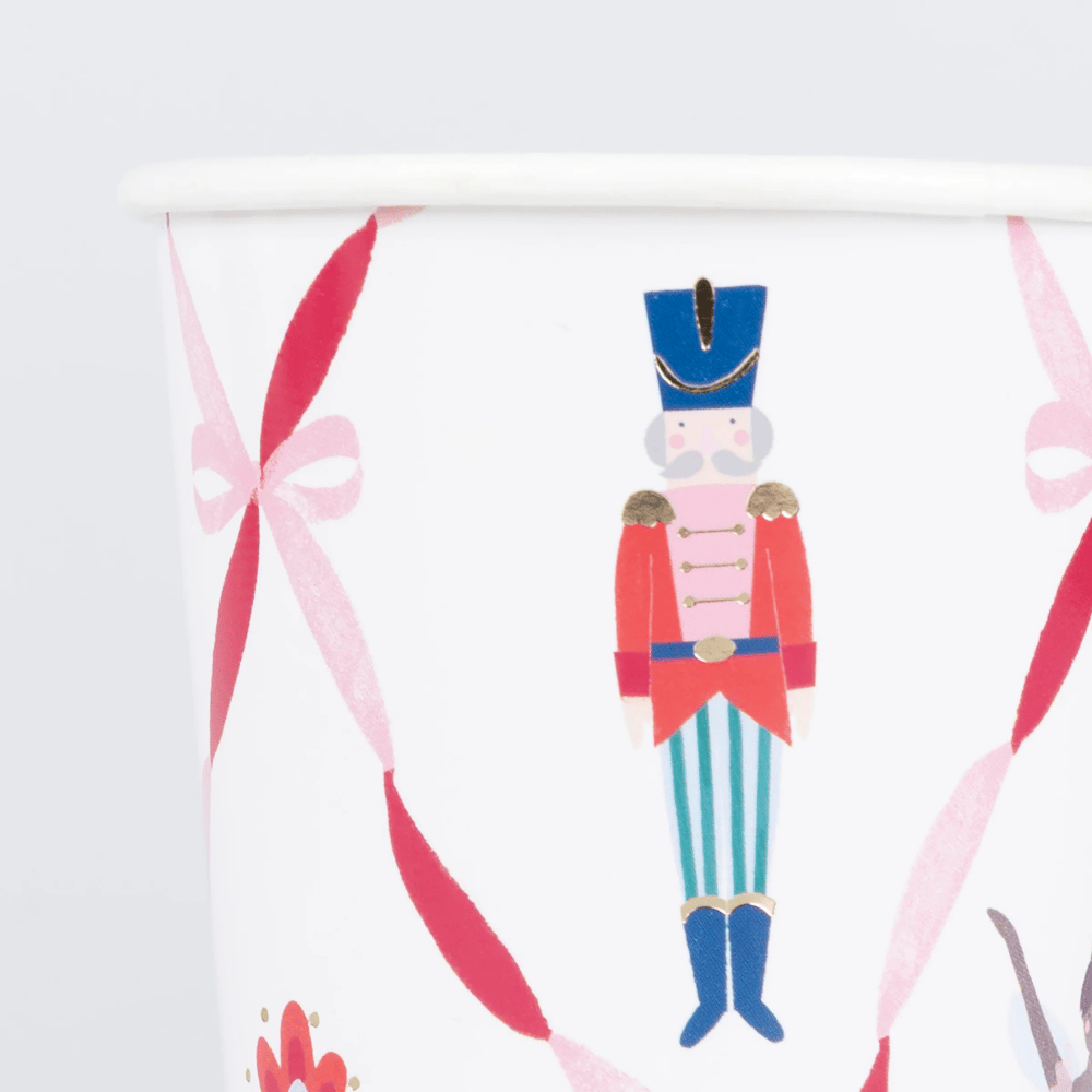 Meri Meri - Nutcracker Bardaklar - 8 Adet