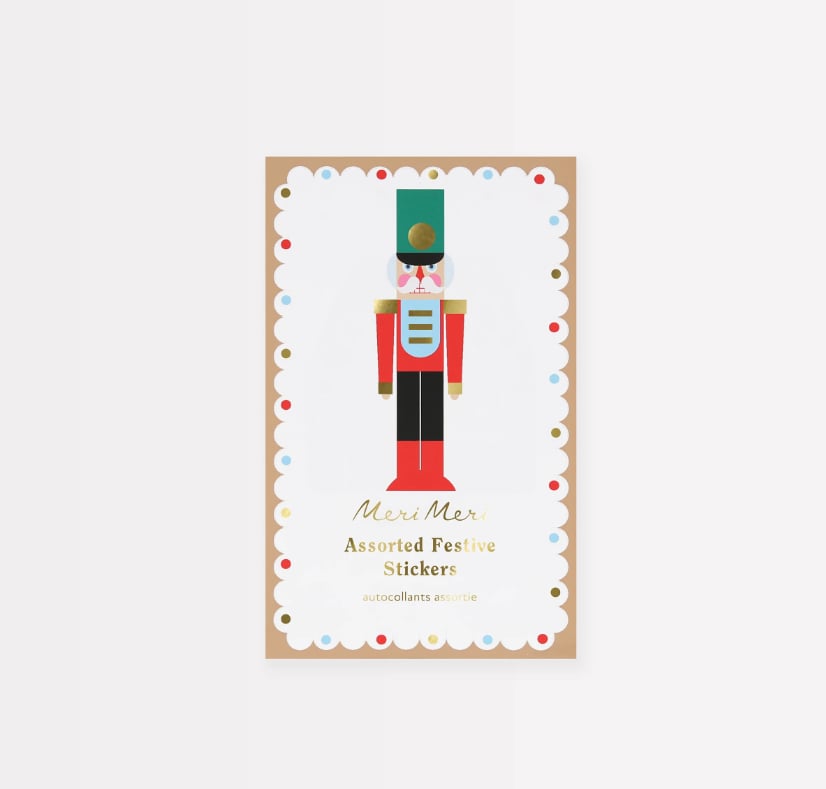 Meri Meri - Nutcracker Sticker Seti - 50 Sayfa