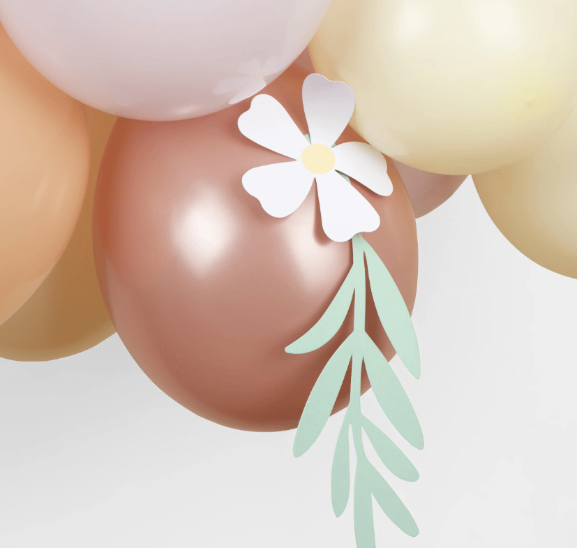 Meri Meri - Papatya Balon Zinciri - Pastel - 51 Balon