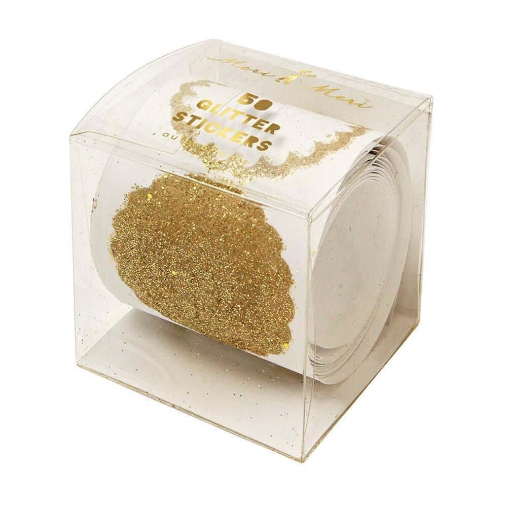 Meri Meri - Parıltılı Çıkartmalar - Altın