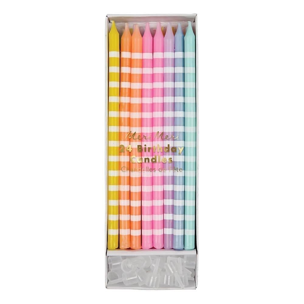 Meri Meri - Pastel Party Candles - Pastel Parti Mumları
