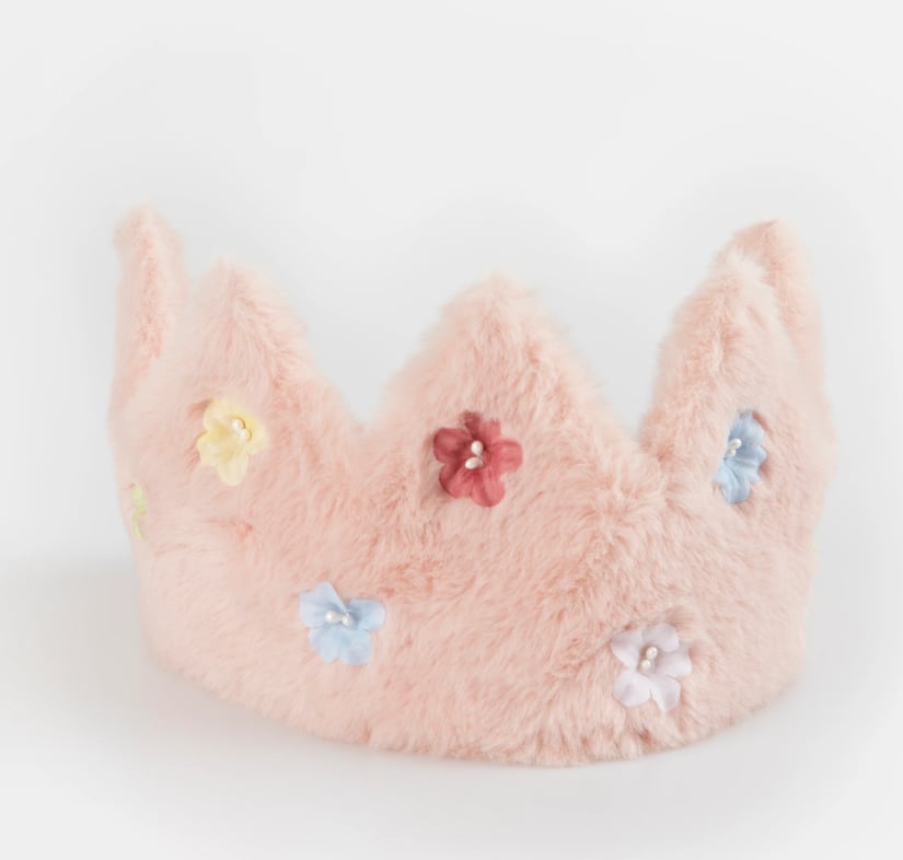 Meri Meri - Peluş Pembe Taç