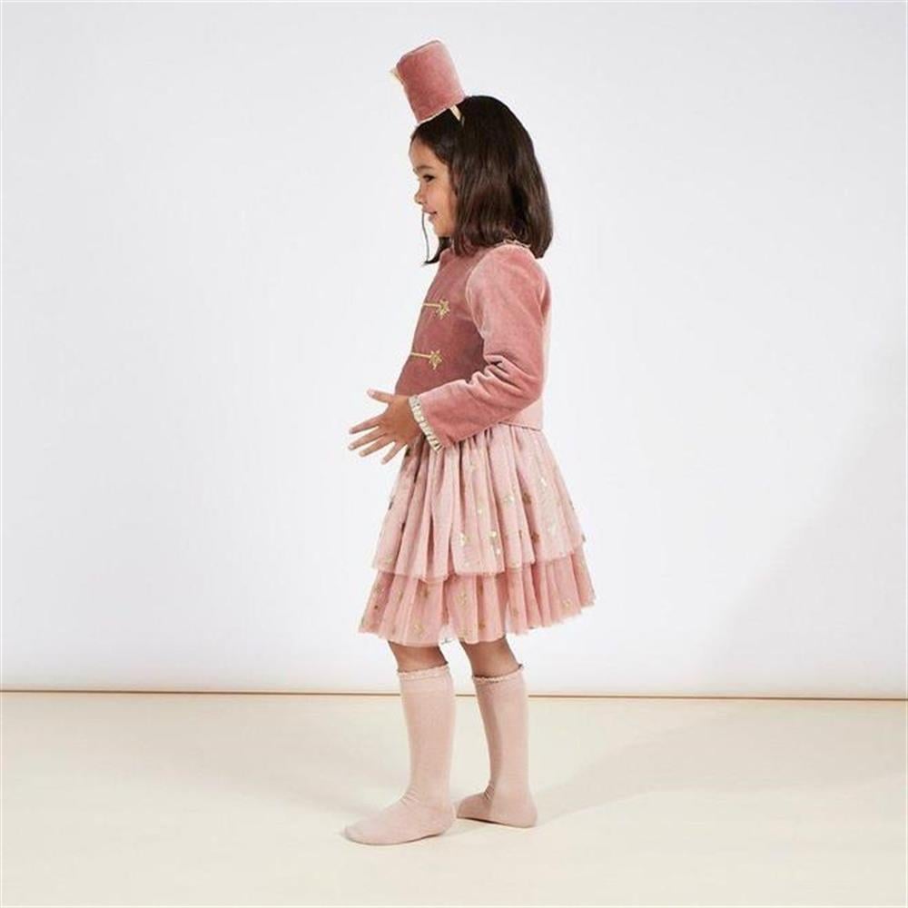 Meri Meri - Pink Soldier Costume - 3 - 4 Years - Pembe Asker Kostümü - 3-4 Yaş