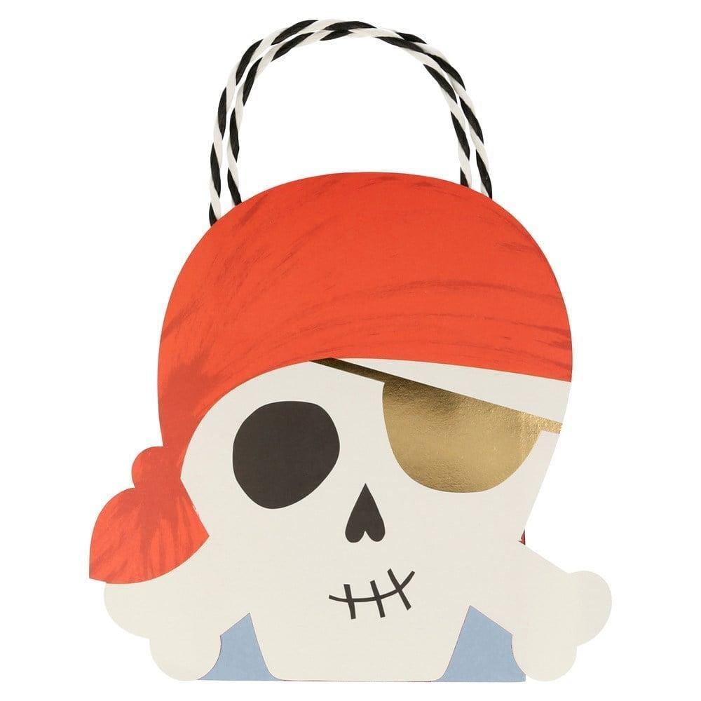 Meri Meri - Pirate Party Bags - Korsan Parti Çantaları - 8Li