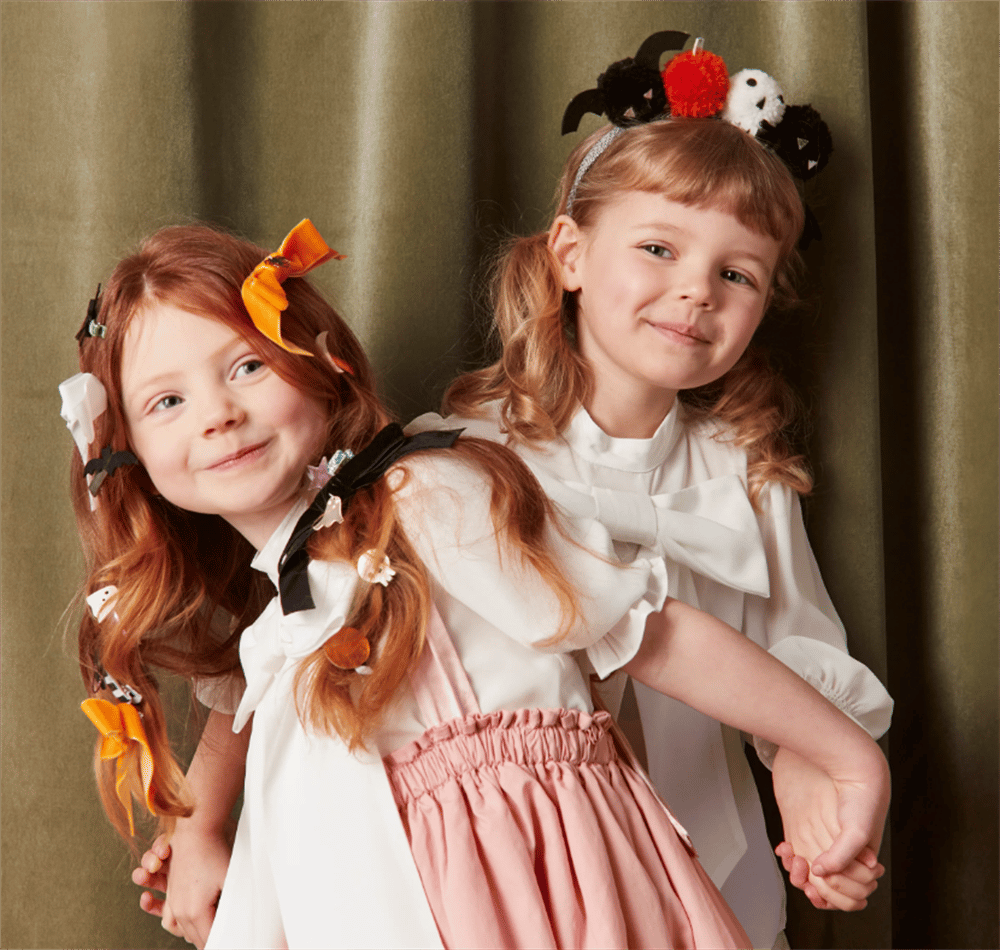 Meri Meri - Pompom Characters Headband - Cadılar Bayramı Taç