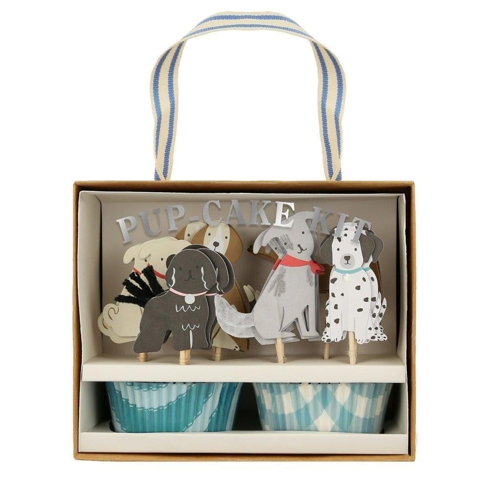 Meri Meri - Puppy Cupcake Kit - Yavru Köpek Cupcake Kit - 24Lü