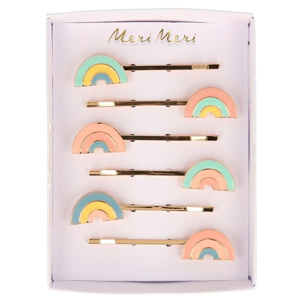 Meri Meri - Rainbow Hair Slides - Gökkuşağı Tokalar