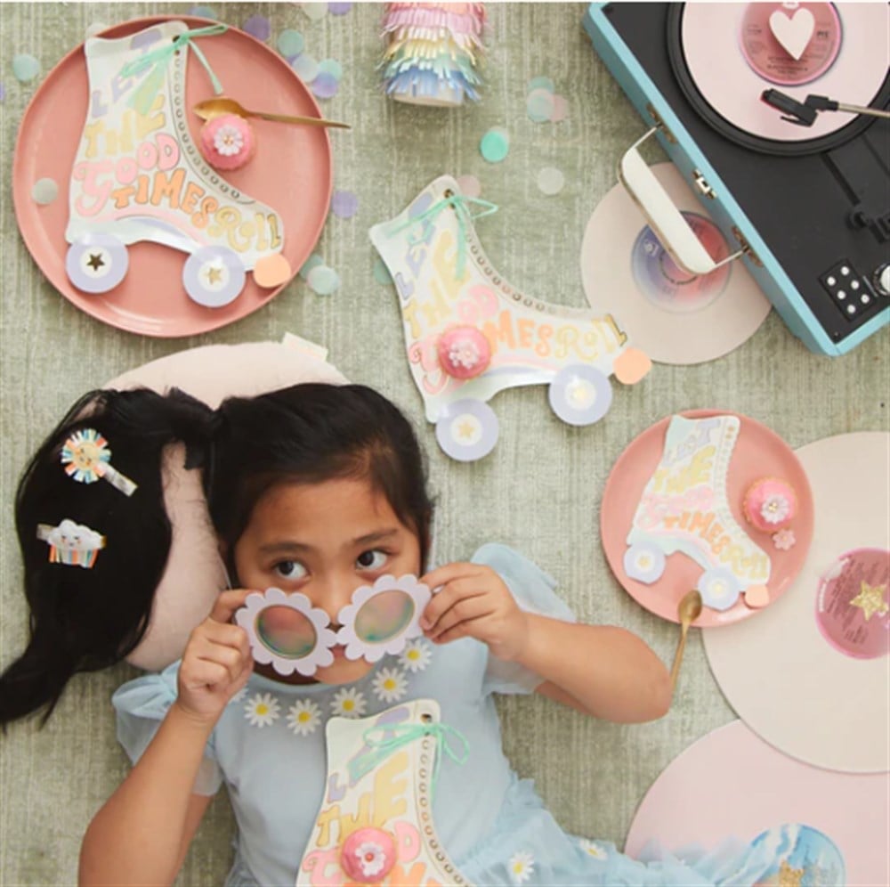 Meri Meri - Roller Skate Napkins - Paten Peçete - 16Lı