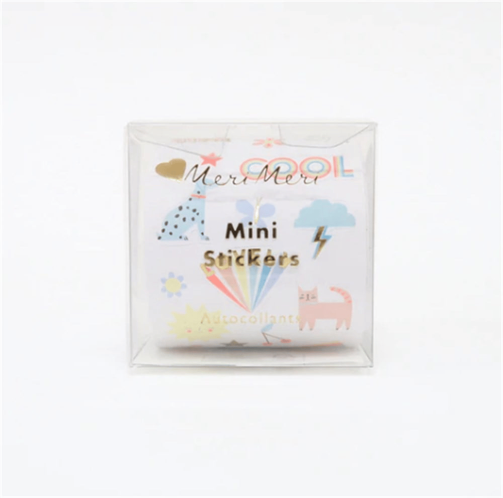Meri Meri - Summer Icon Mini Stickers - Yaz İkonlu Mini Çıkartmalar
