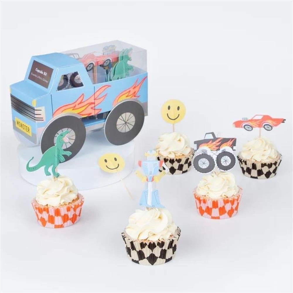 Meri Meri - Toybox Cupcake Kit - 24 Adet