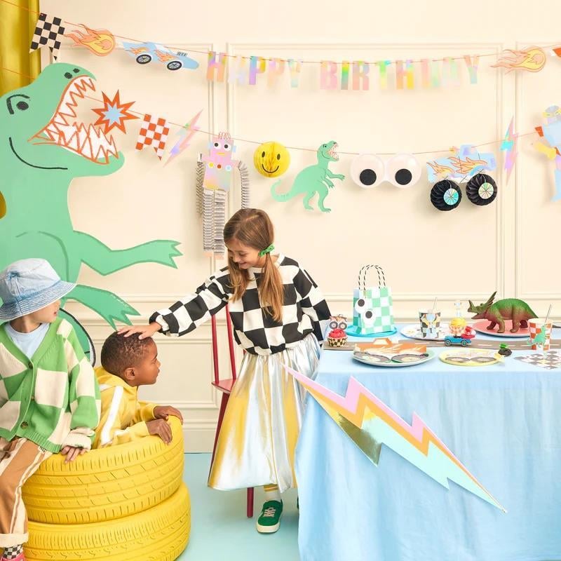 Meri Meri - Toybox Tabak - L - 8 Adet