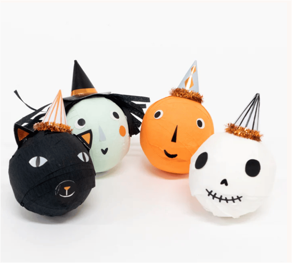 Meri Meri - Vintage Halloween Surprise Balls - Halloween Vintage Sürpriz Topları