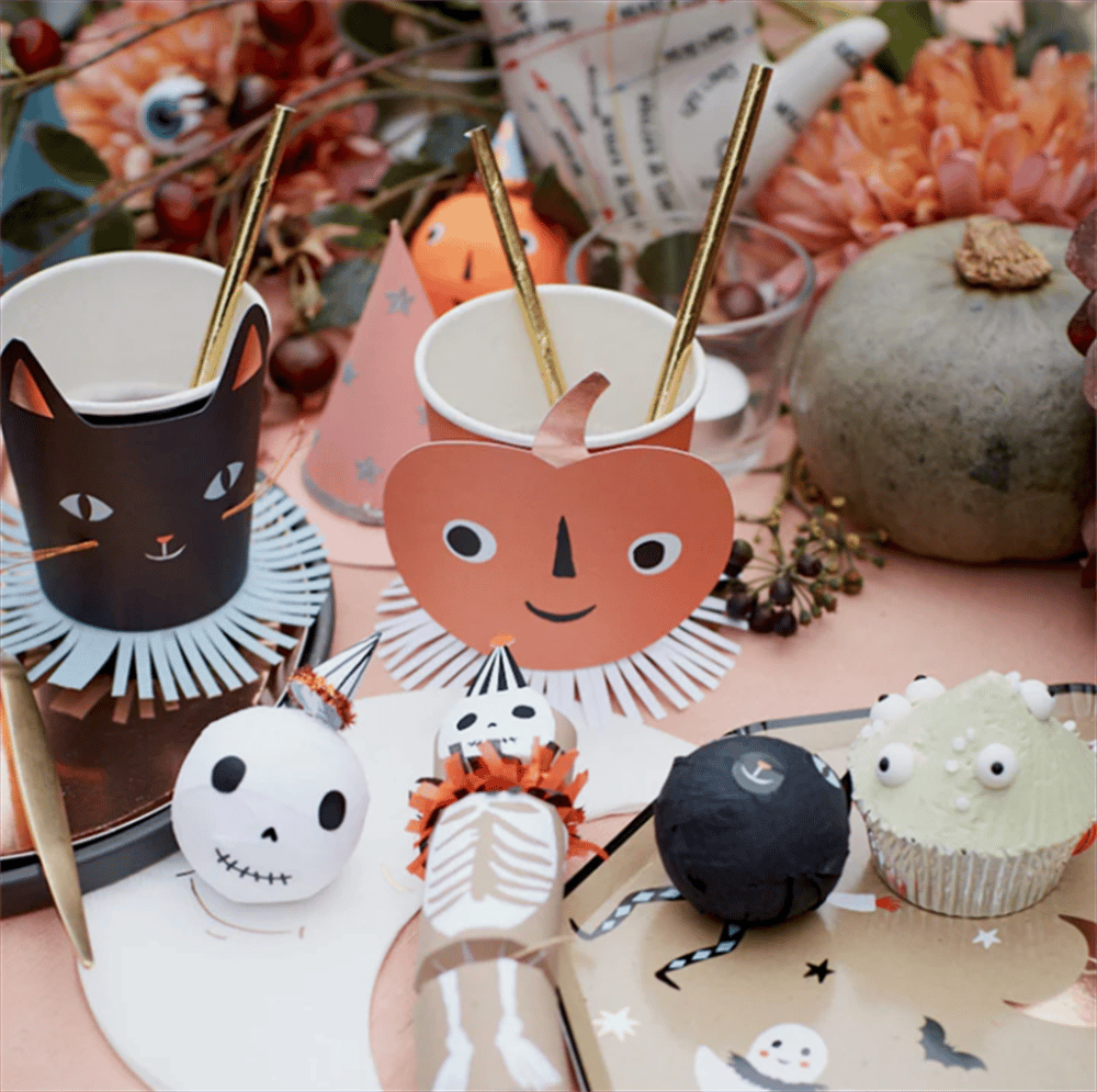 Meri Meri - Vintage Halloween Surprise Balls - Halloween Vintage Sürpriz Topları