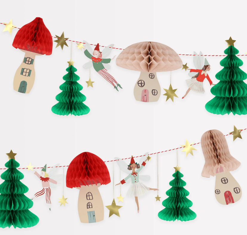 Meri Meri - Woodland Fairy Garland - Orman Asılan Süs