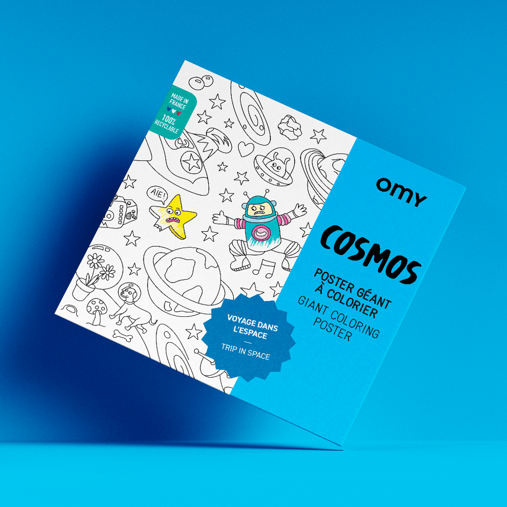 OMY Coloring Poster - Cosmos