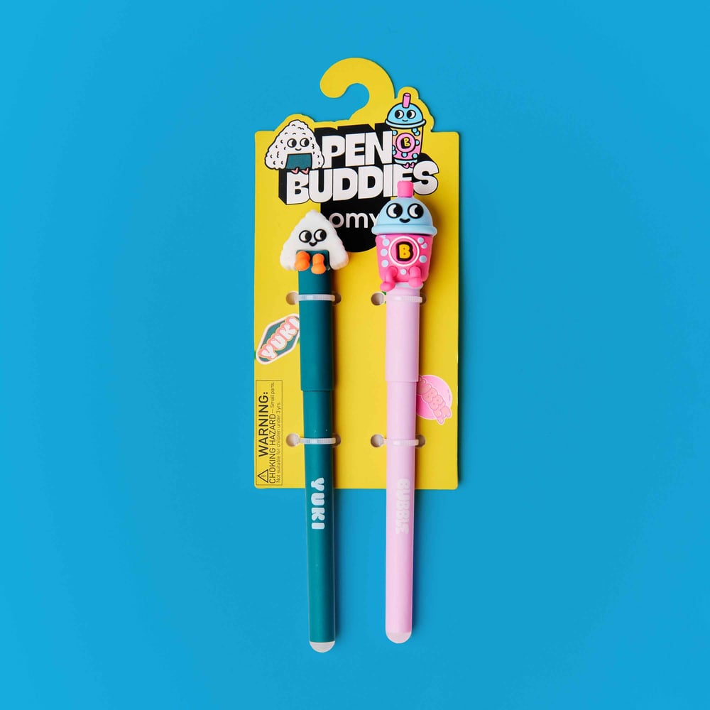 OMY Pen Buddies Silinebilir Kalem - Bubble & Yuki
