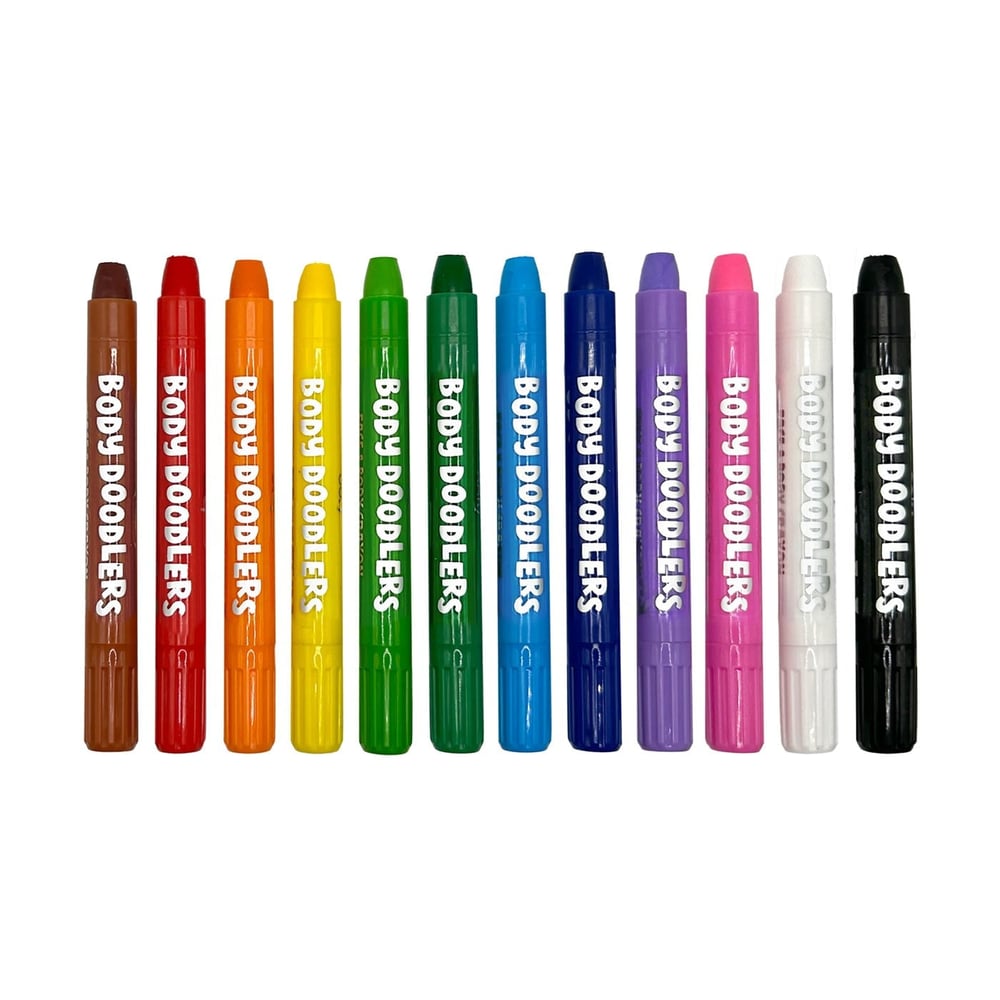 Ooly Body Doodlers 12’li Yüz ve Vücut Boyası