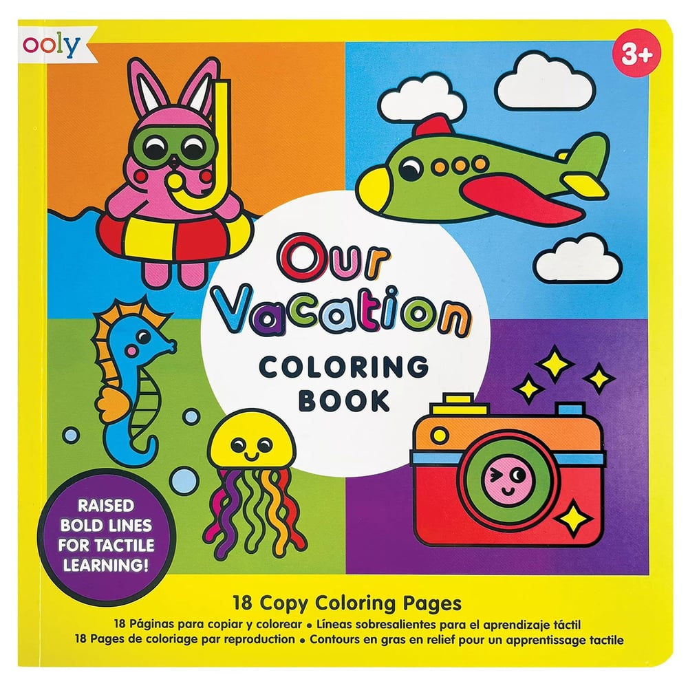 Ooly Boyama Kitabı - Our Vacation
