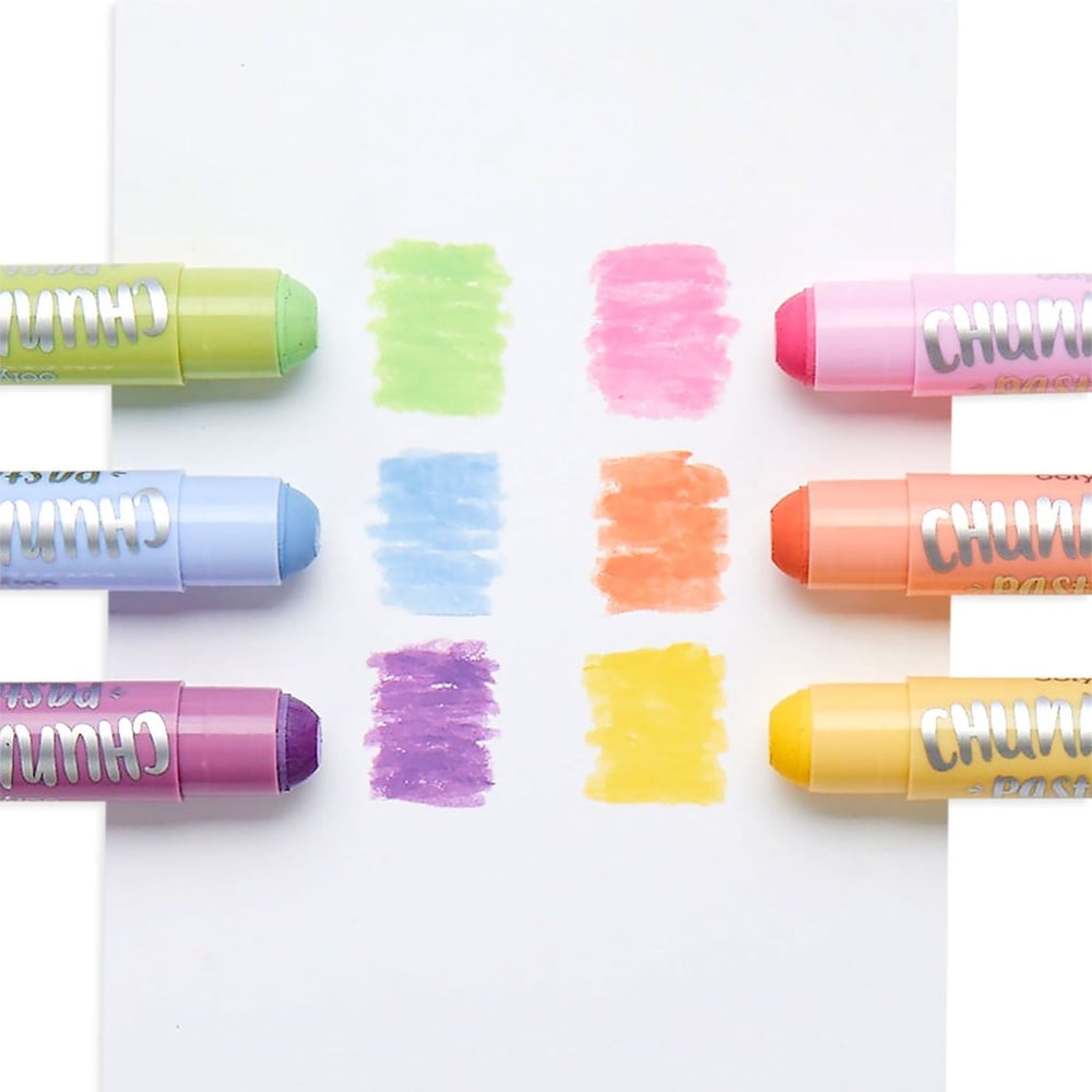 Ooly Chunkies Pastel Boya 6’lı Pastel Renkler
