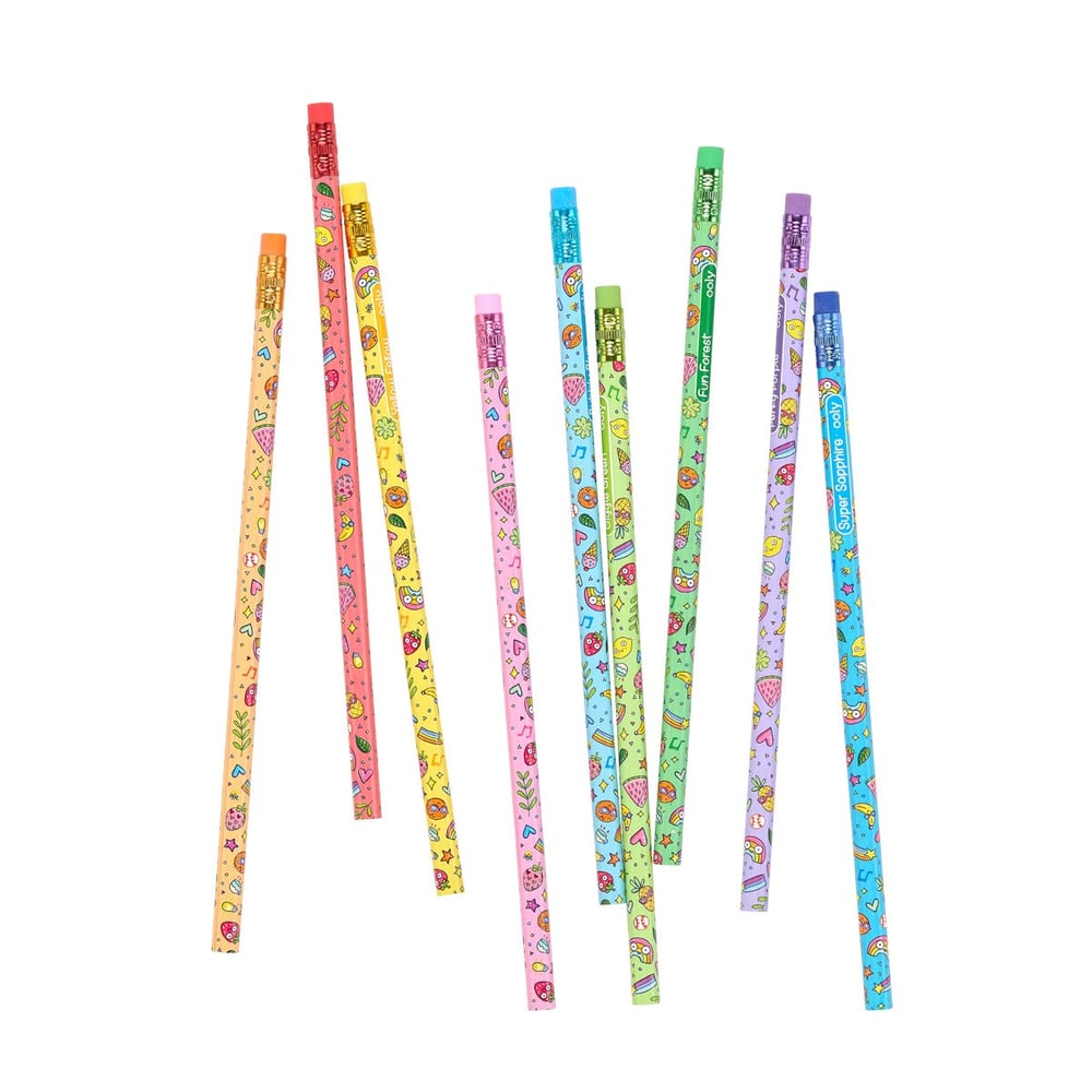 Ooly Color Doodlers Kokulu Silinebilir 12li Renkli Kurşun Kalem