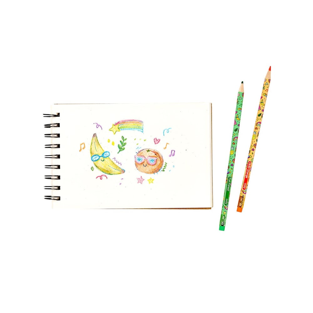 Ooly Color Doodlers Kokulu Silinebilir 12li Renkli Kurşun Kalem