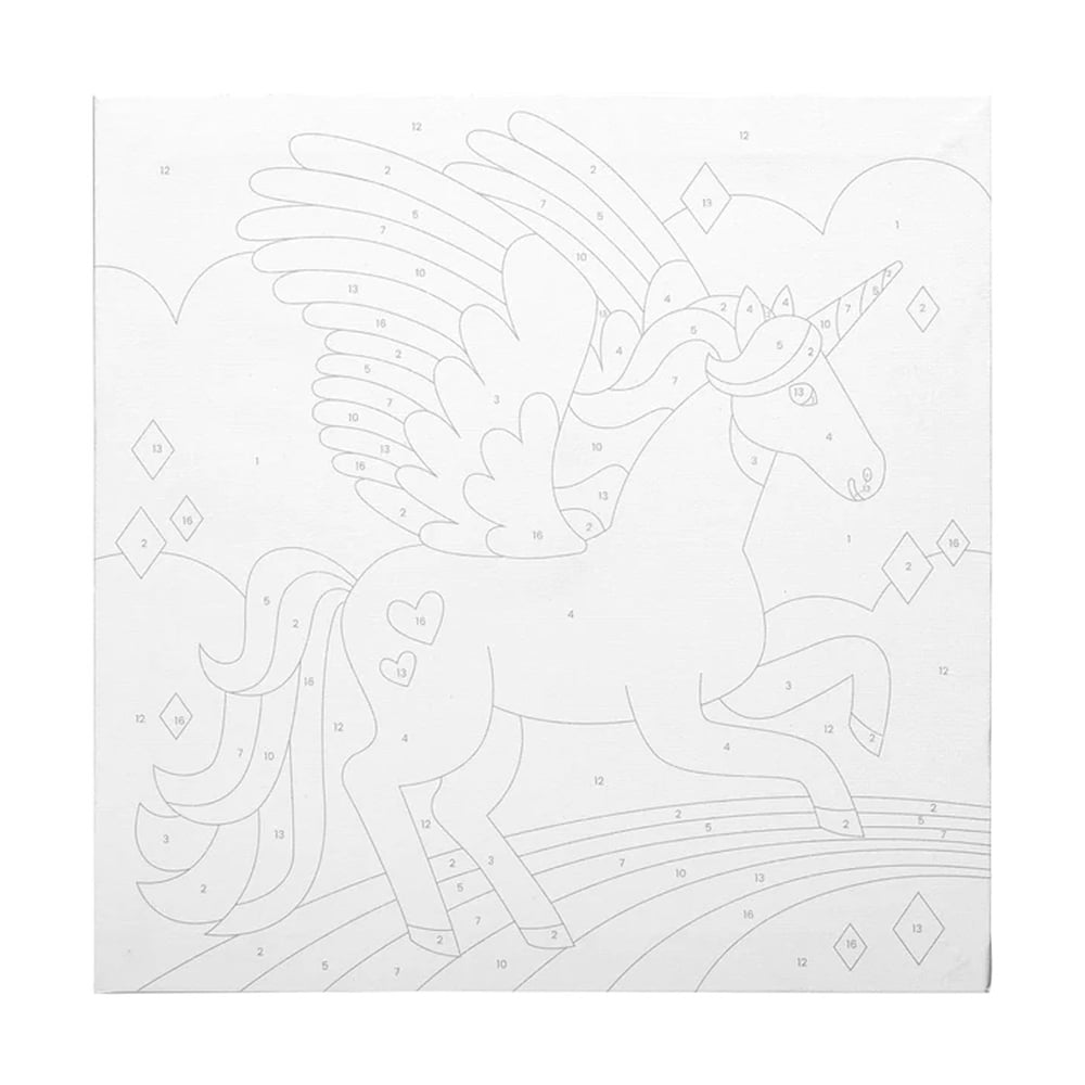 Ooly Colorific Canvas Sayılarla Boyama - Magic Unicorn