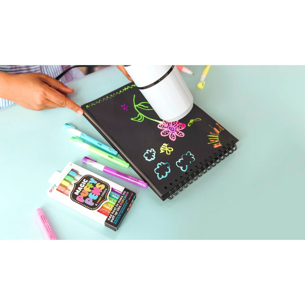 Ooly Magic Puffy Pens Sihirli Kabartma 6lı Jel Boya Kalemi