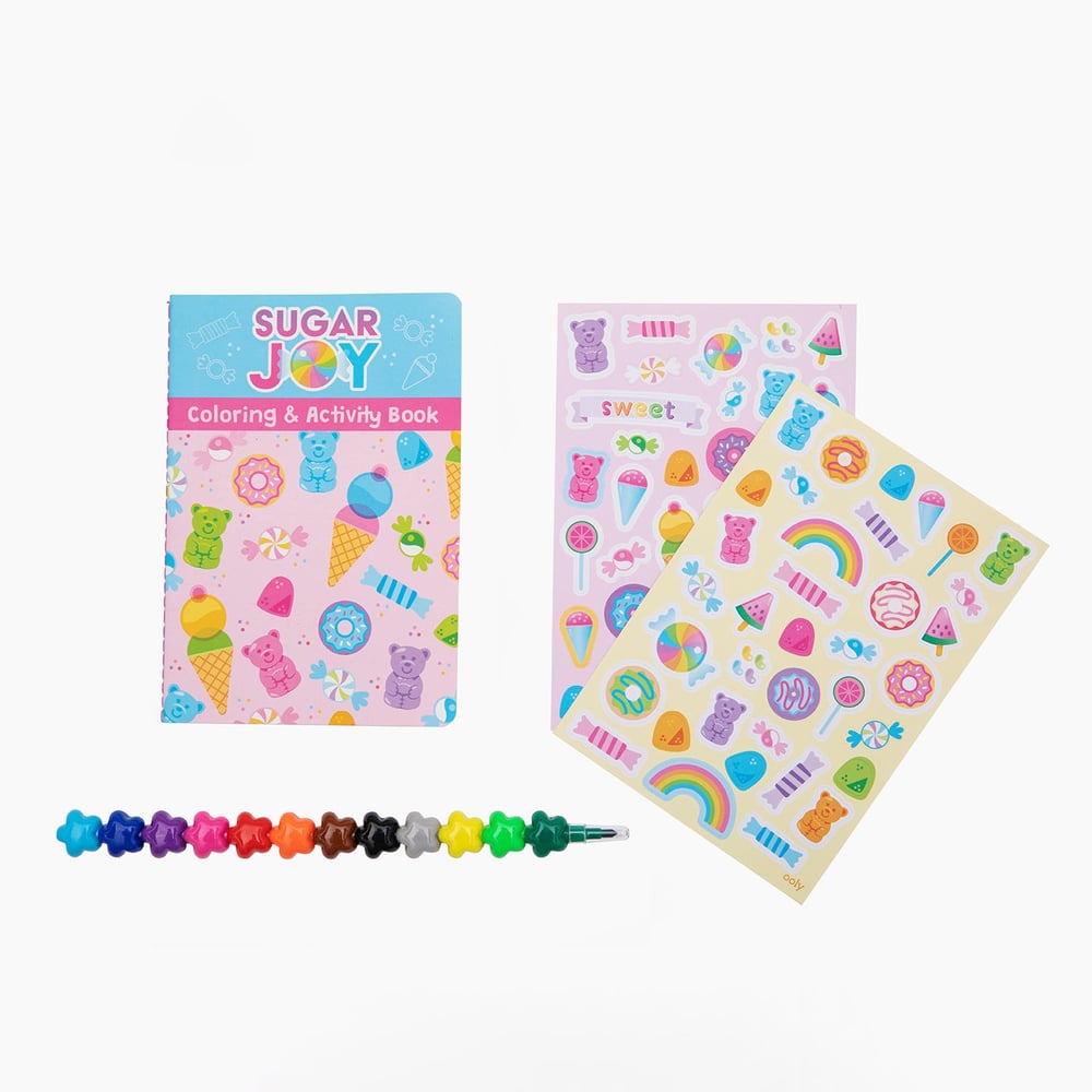 Ooly Mini Traveler Boyama & Aktivite Çantası - Sugar Joy