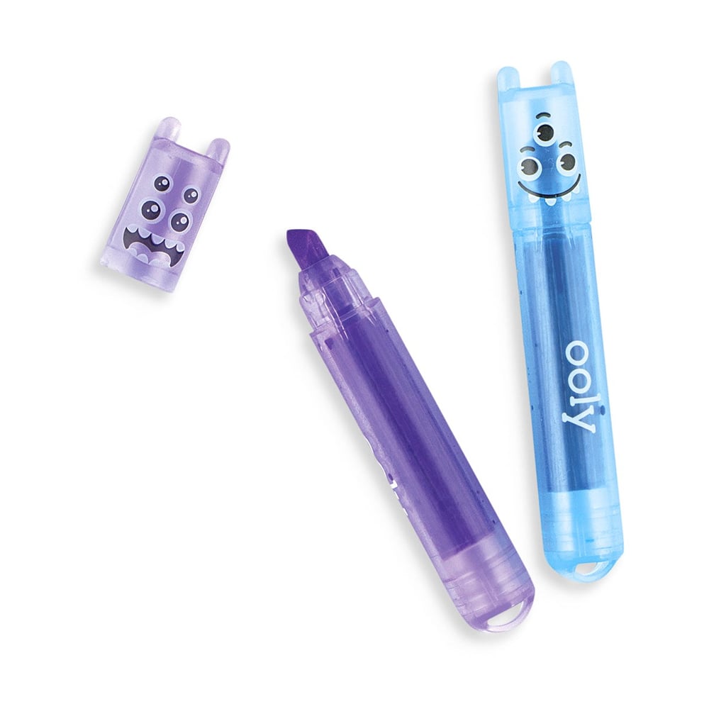 Ooly Monster Mini Kokulu 6lı Highlighter