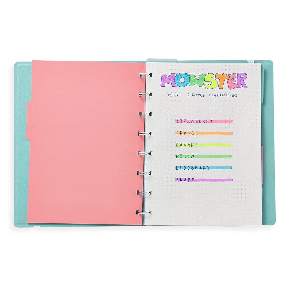 Ooly Monster Mini Kokulu 6lı Highlighter