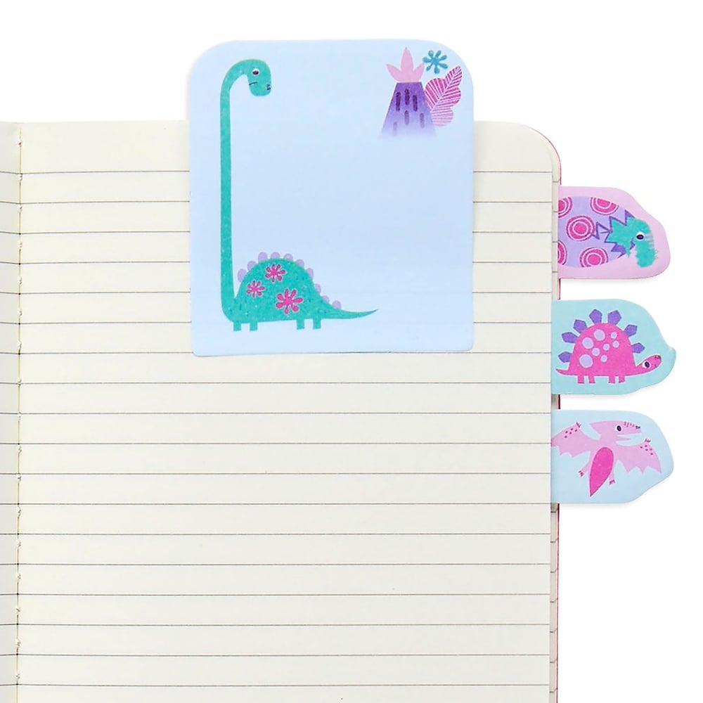 Ooly Note Pals Yapışkanlı Etiket Seti - Cute Dinos