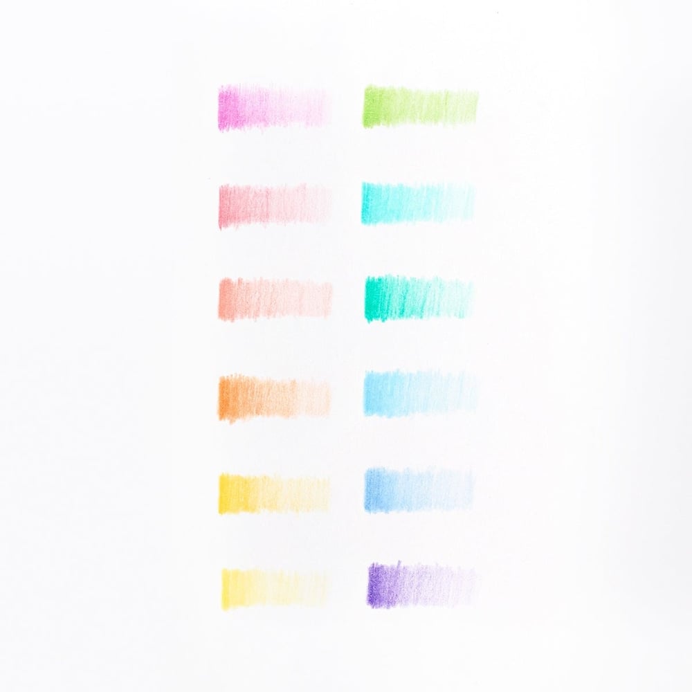 Ooly Pastel Hues 12li Kuru Boya Kalemi