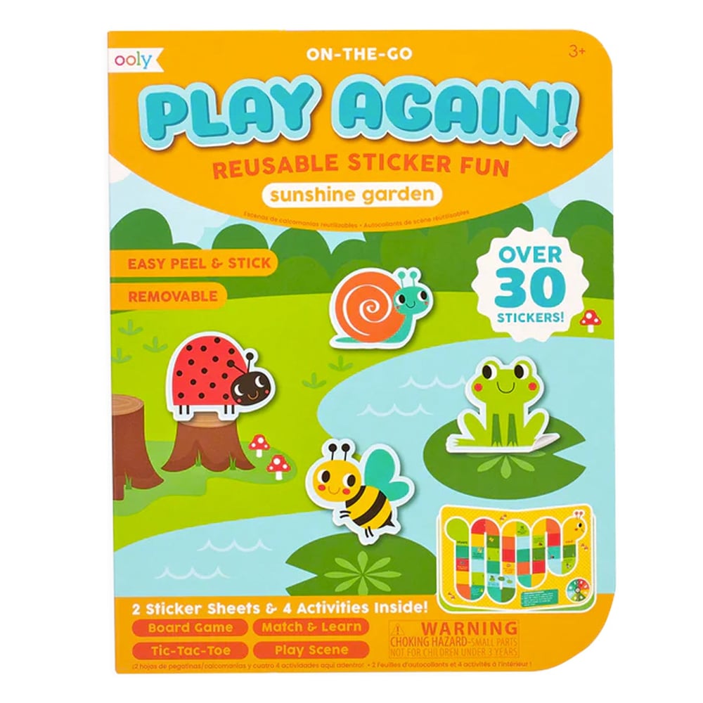 Ooly Play Again Mini Taşınabilir Aktivite Kiti - Sunshine Garden