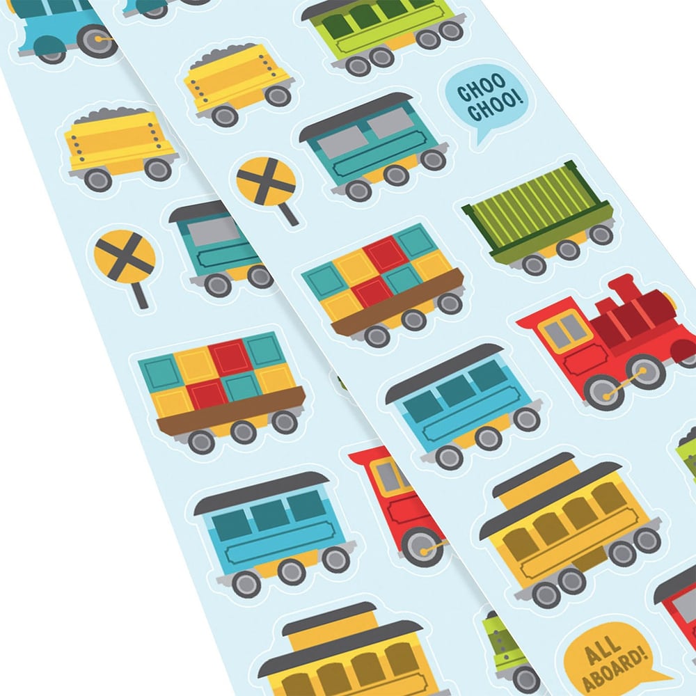 Ooly Stickiville Çıkartmalar - All Aboard!
