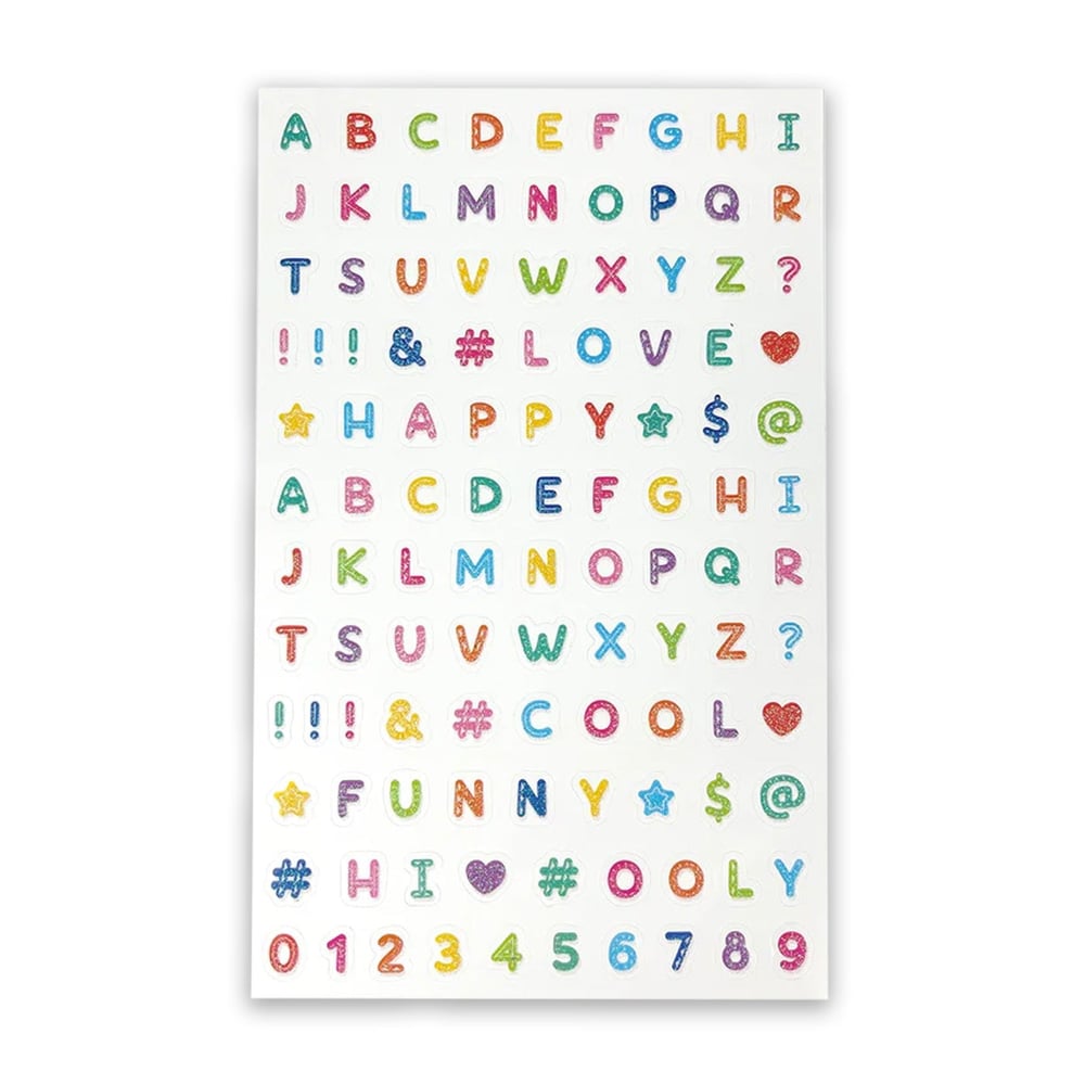 Ooly Stickiville Çıkartmalar - Alphabets