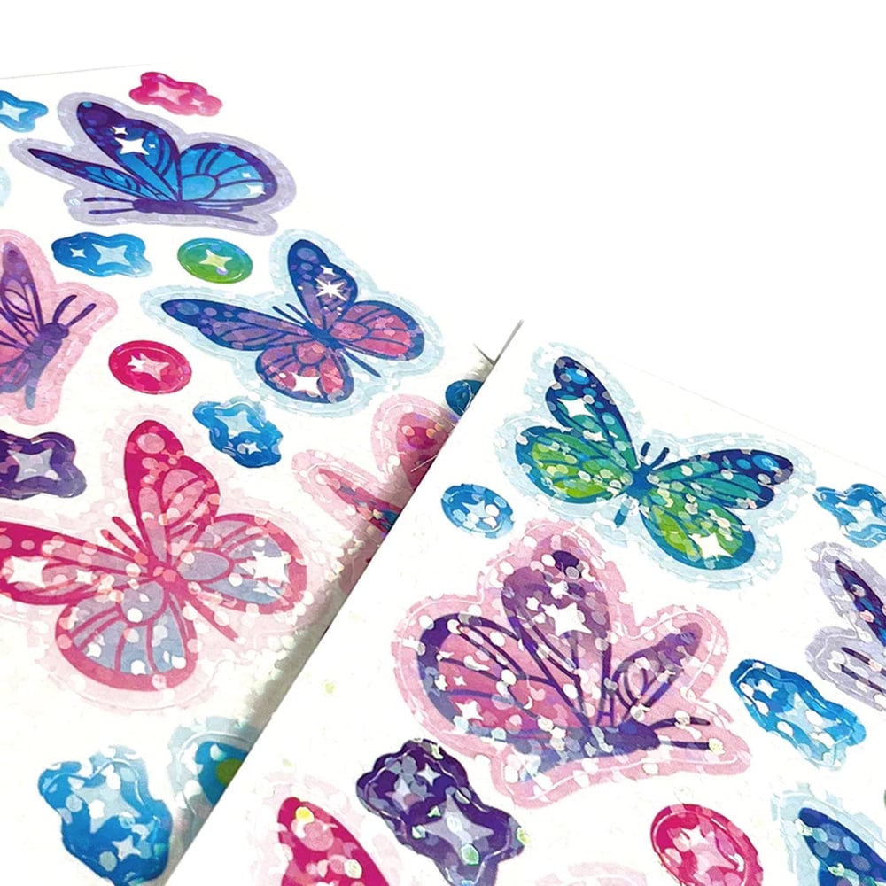 Ooly Stickiville Çıkartmalar - Butterflies