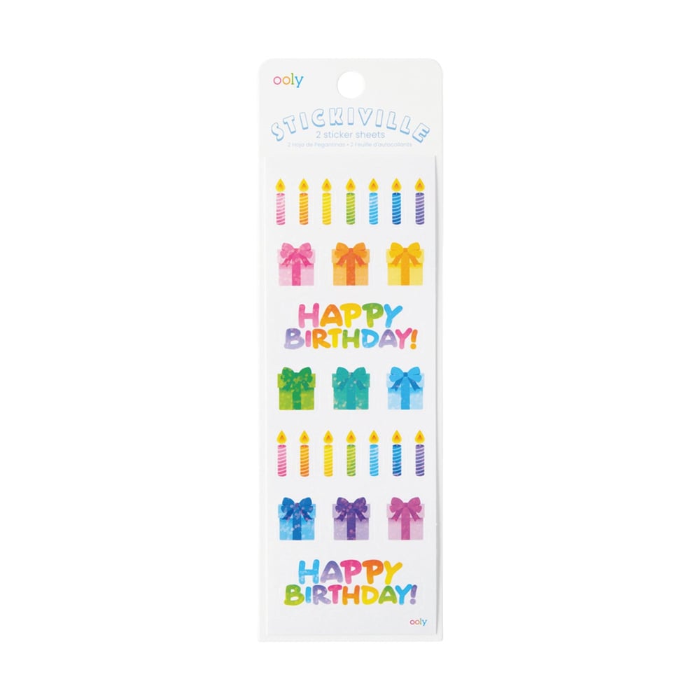 Ooly Stickiville Çıkartmalar - Candles & Gifts