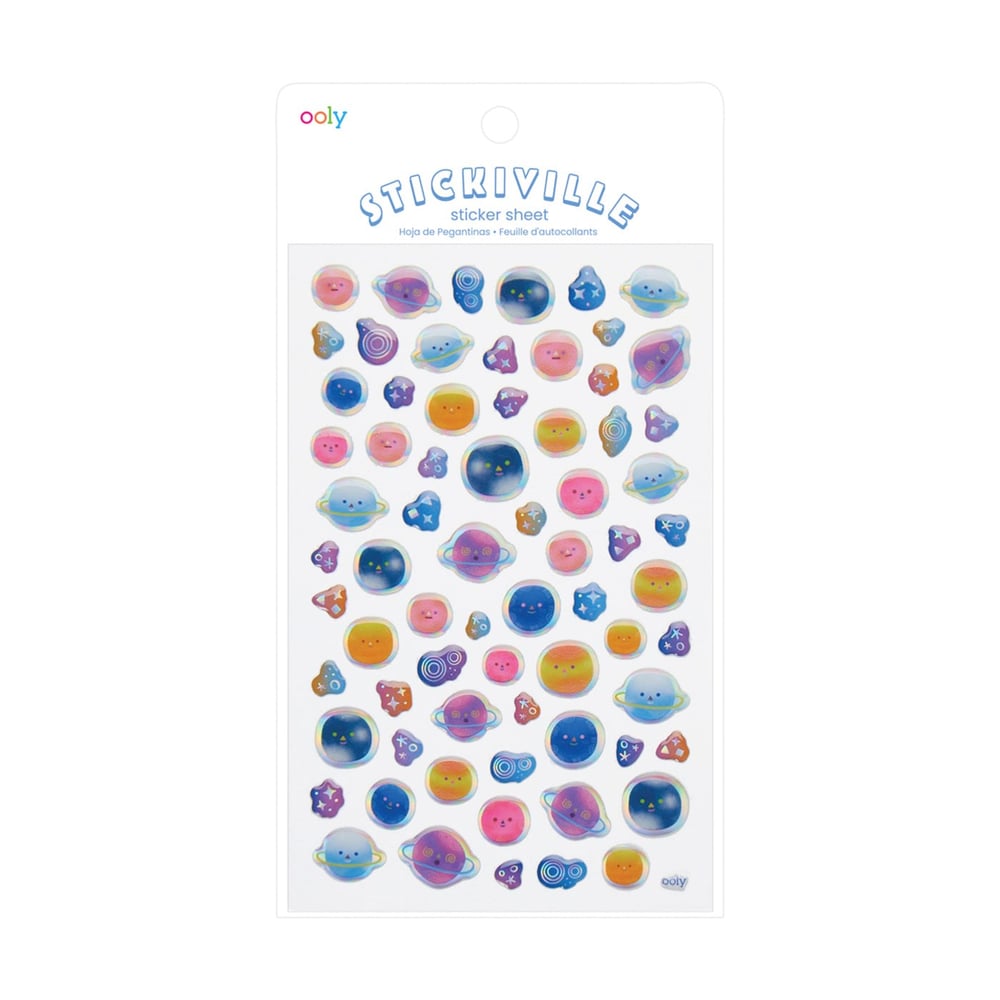 Ooly Stickiville Çıkartmalar - Planet Pals