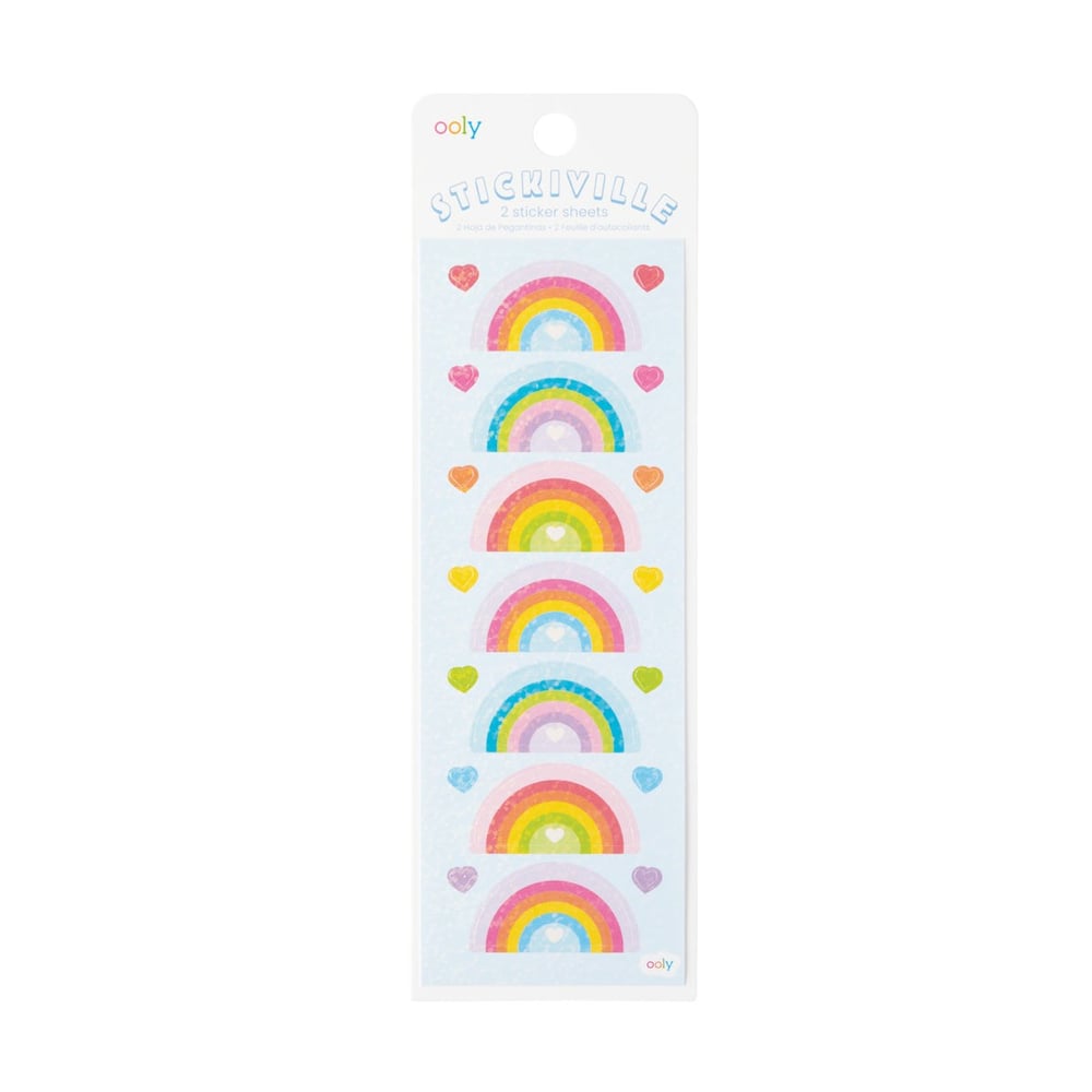 Ooly Stickiville Çıkartmalar - Rainbow Love