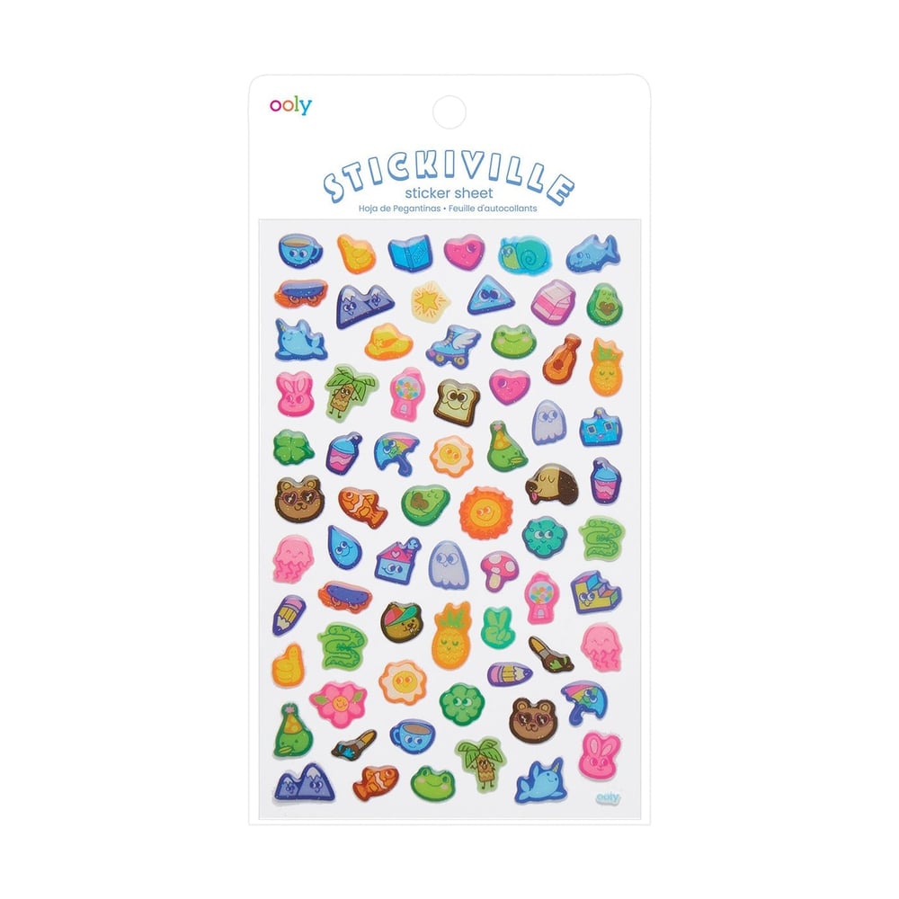 Ooly Stickiville Çıkartmalar - Silly Doodles